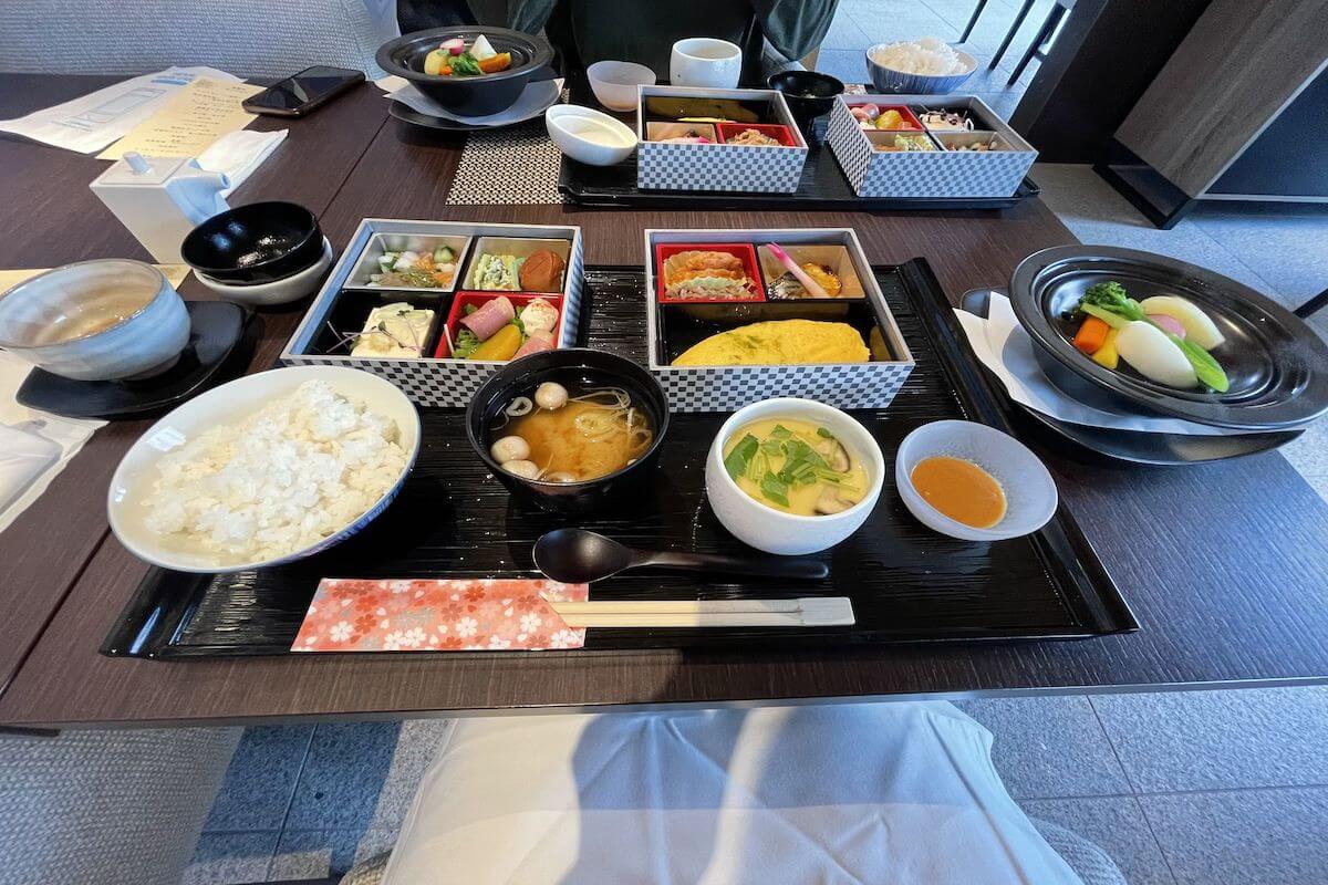インターコンチネンタル東京ベイ　和ラウンジの朝食